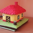 Dome�ek s marcip�nem,spole�n� pr�ce s dcerou
